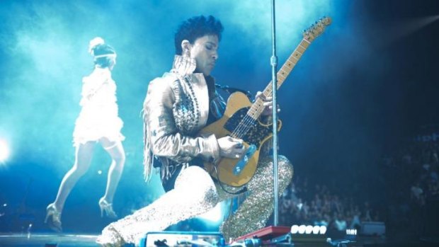 Prince in concert in Sydney on his last Australian tour in 2012.