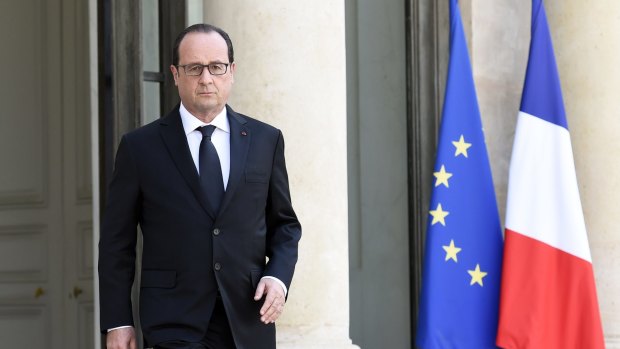 French President Francois Hollande said the "terrorist" attack was designed to blow up the whole building.