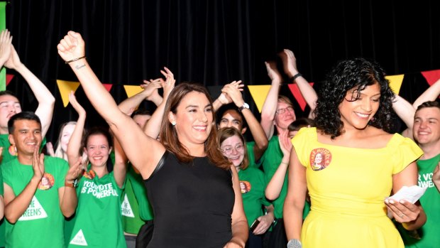Lidia Thorpe's victory gives the Greens three state seats.