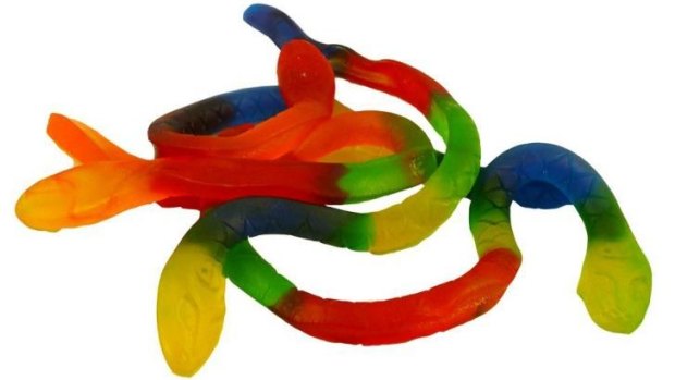 Lean not mean: Nestle is putting its oversized jelly snake on a diet.