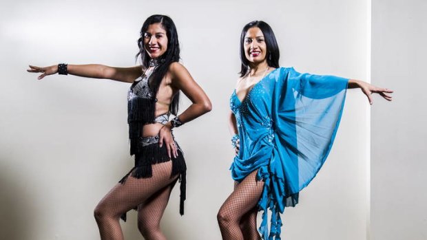 Raquel and Andrea Paez will take part in the Canberra Latin Dance Festival from Friday.