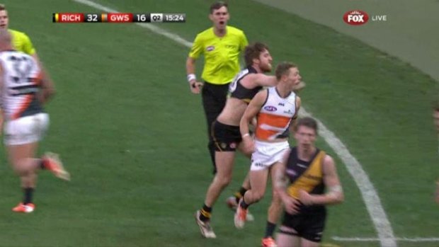 Damien Hardwick says Reece Conca will have to 'cop his whack' for this incident.