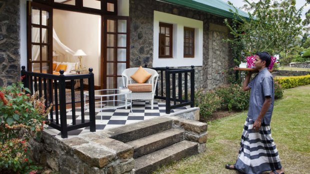 The Ceylon Tea Trails resort in Sri Lanka has colonial-era bungalows and walking trails.