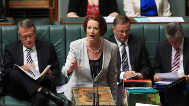 Prime Minister Julia Gillard is under pressure from outside and in her own party.