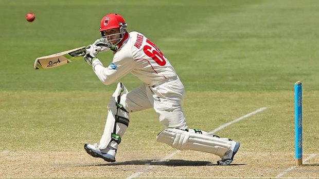 Phillip Hughes continues his good form against the Victorians.