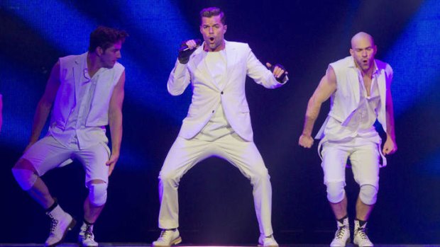 Returning for The Voice ... Ricky Martin enjoyed touring Australia after the show wrapped up.