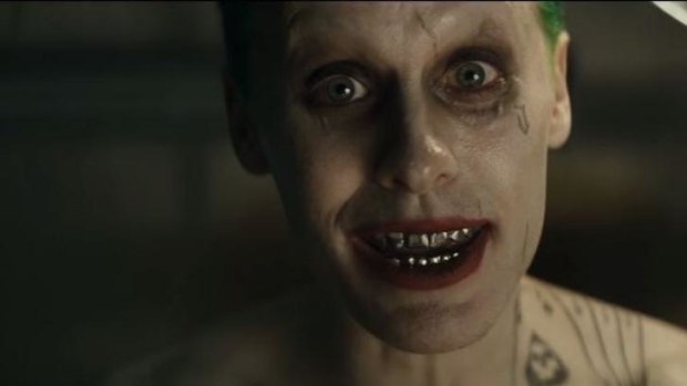 Bad hair day ... Jared Leto in <i>Suicide Squad</i>.