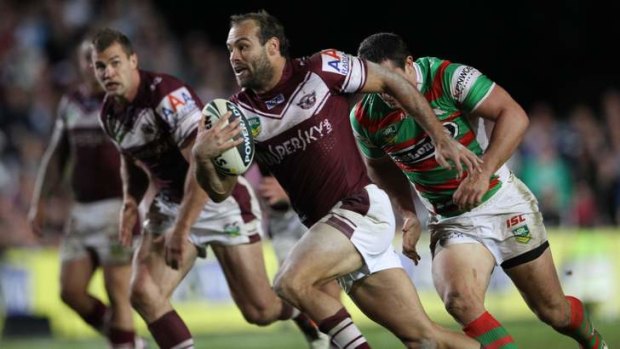 The key: Manly's winning record over the past two seasons with Brett Stewart in the side is 72% compared to 36% without him.