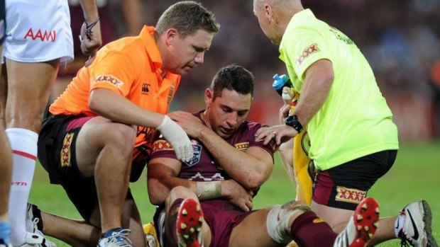 Billy Slater is expected to be out for up to three weeks.