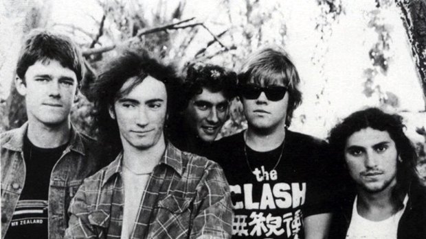 Before Nasser Sultan was a music tour promoter and a MAFS contestant, he was drummer (far right) for Sydney band The Vultees in the mid '80s.
