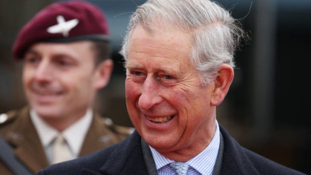 Prince Charles ... thrilled at being a grandfather.