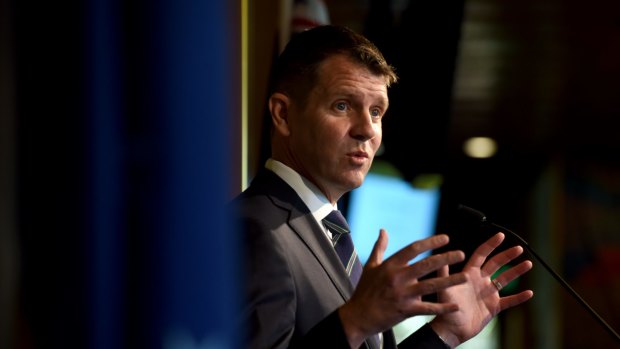 The pressure is on NSW Premier Mike Baird.