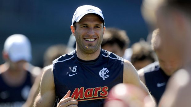 Carlton's two-time Brownlow medallist Chris Judd.