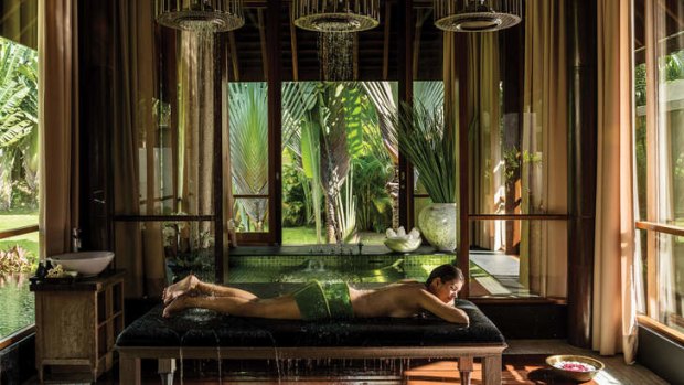 Be calmed: the spa at the Four Seasons Langkawi uses local herbs and plants.