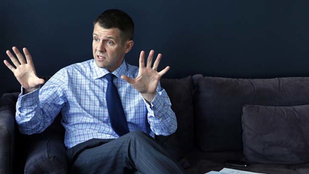 Mike Baird ... the government has ''inherited a mess''.