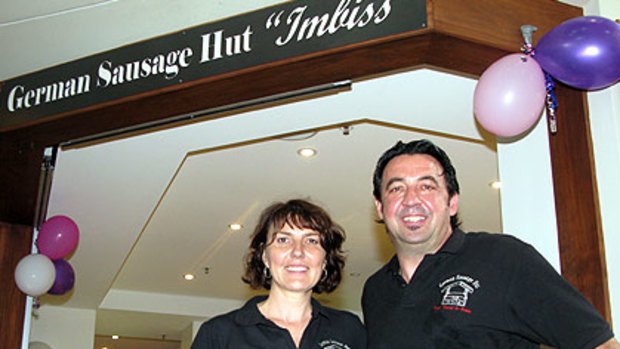 German Sausage Hut owners Monica and Richard Windt.