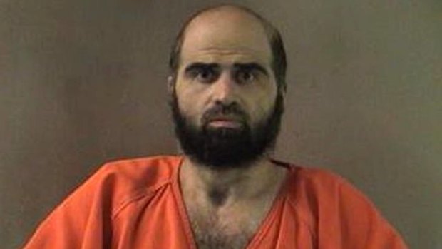 Nidal Hasan, the US Army psychiatrist charged in the deadly 2009 Fort Hood shooting.