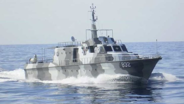 The Indonesian Navy's KRI Mulga.