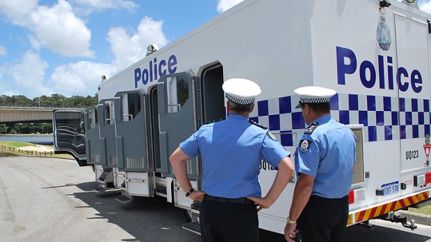 Police used the new vehicle to detain 15 juveniles in Beechboro.