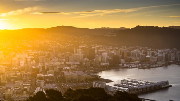 Wellington, the vibrant capital of New Zealand.