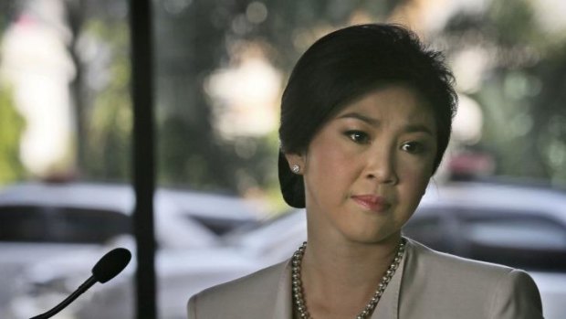 Under pressure: Thailand's Prime Minister Yingluck Shinawatra has announced new elections but has not resigned.