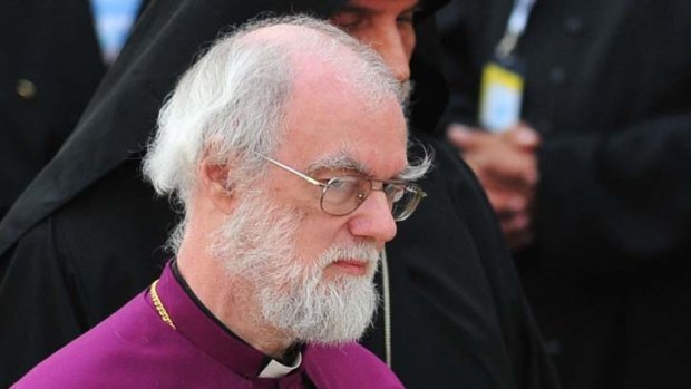 The Archbishop of Canterbury Rowan Douglas Williams ... urged the British Prime Minister to drop opposition to a Europe-wide tax on financial transactions.