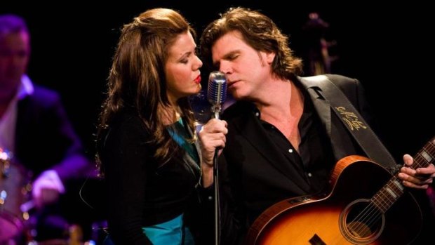 Tex Perkins channels Johnny Cash while Rachael Tidd took up the parts made famous by June Carter.