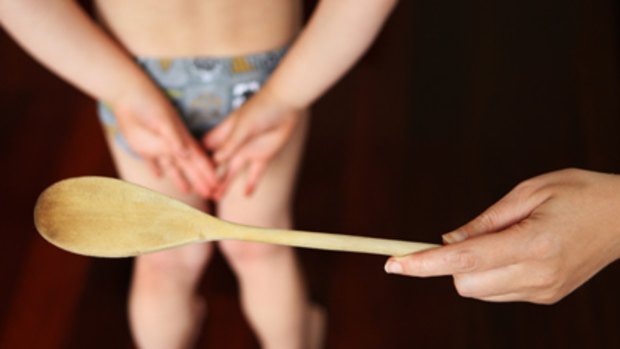 Violence begets violence ... study finds spanking makes children more aggressive.