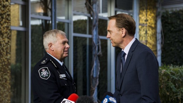 Police Minister Simon Corbell on Thursday said Assistant Commissioner Lammers was "truly a Canberra cop". 