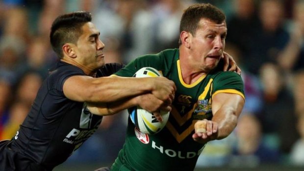 Doubtful: Greg Bird is on report for a lifting tackle and could miss the Origin opener.