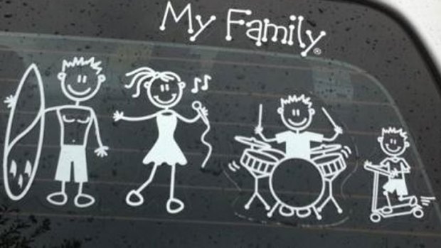 Do these stickers say more about your family than you think? 