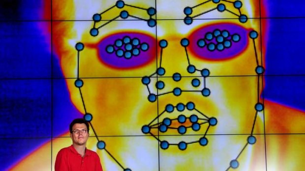 UC Associate Professor Roland Goecke has worked with the Black Dog institute in Sydney to develop a computer program that uses voice and facial recognition to diagnose depression. The thermal camera face image analyses.