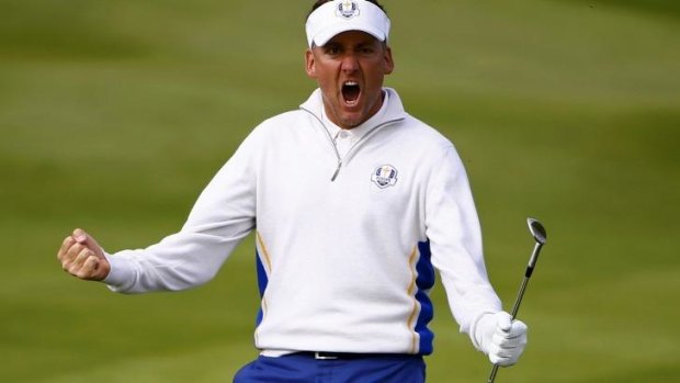 "Funny things happen, don't they?...a case of second-class post": Ian Poulter.