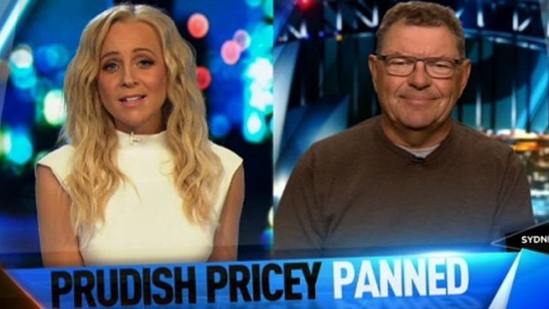 Carrie Bickmore slams Steve Price for his breastfeeding comments on <i>The Project</i>.
