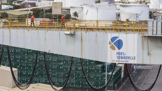 Port of Townsville is one of the state assets the government is considering selling off.
