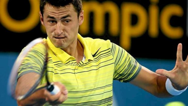 Open and shut? Bernard Tomic will have to topple the world No.1 to make it to the second round of the Australian Open.