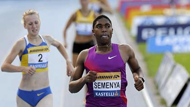 Semenya wins women's 800 metres in Lappeenranta.