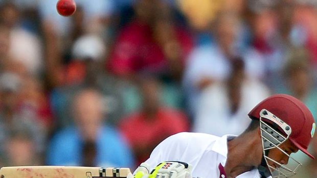 Brathwaite batted for more than four hours for the West Indies.