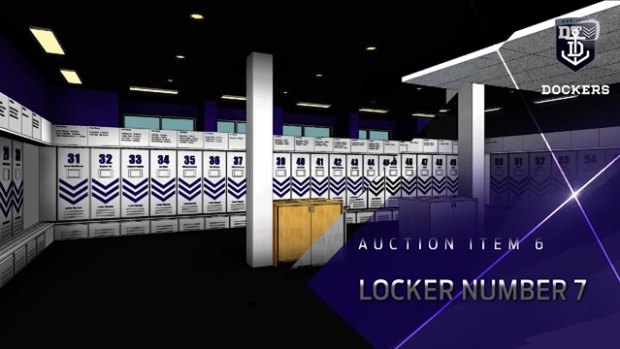 What would it be worth to you to gain the naming rights to Nat Fyfe's locker?