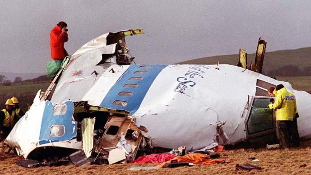 Lockerbie disaster ... 259 people died when a Pan Am jumbo jet was blown up.
