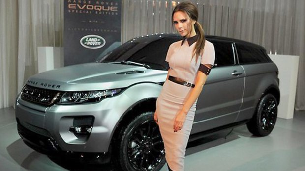 Victoria Beckham has helped design the Range Rover Evoque limited edition.
