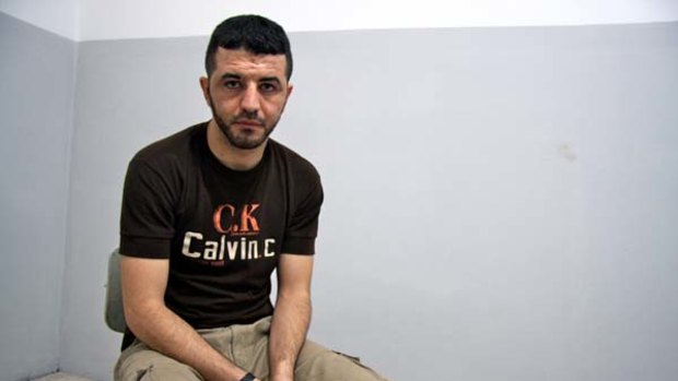 Penitent ... Shadi Husseini, 21, admits spying for Israel, but is racked with shame.