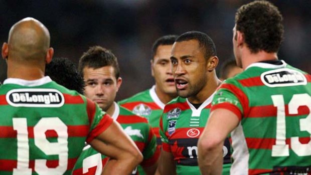 Up for battle ... Rabbitohs captain Roy Asotasi is ready to go to war with his former club at ANZ Stadium tonight.