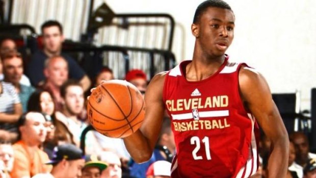 On the trading block: Cleveland's No.1 overall draft pick, Andrew Wiggins.