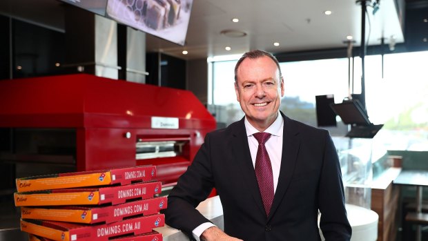 Domino's CEO Don Meij was in his usual energetic mood when presenting the company's expansion plans. 