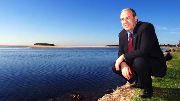 Power player ... Eddie Obeid in 1999 as minister for fisheries and mineral resources.