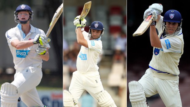 Wanted ... Steve Smith, Phillip Hughes and Nic Maddinson could all leave NSW.