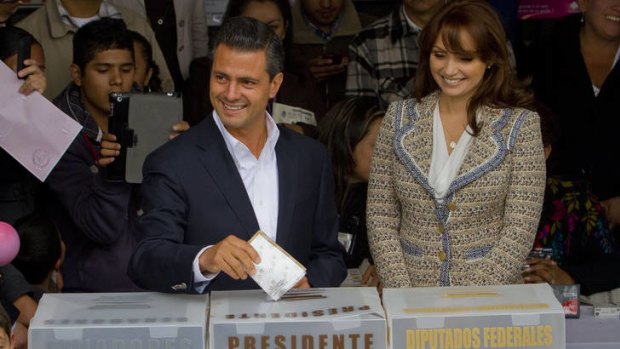 Enrique Pena Nieto may allow limited American army training in his country.