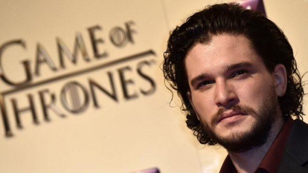 Kit Harrington arrives for the world premiere of <i>Game of Thrones</i> series 5, at The Tower of London.