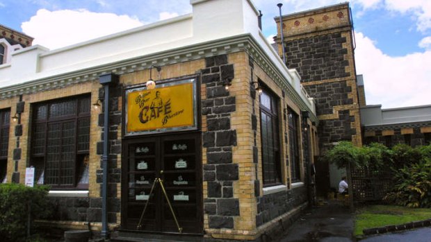 The Belgian Beer Cafe on St Kilda Road.